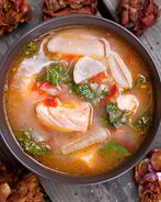 Суп из красной рыбы