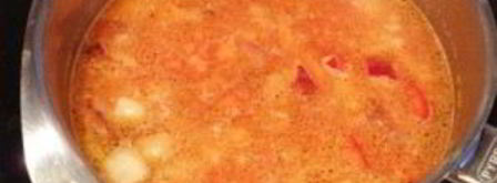 суп из нута вегетарианский. Шаг 7