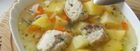 суп из осетрины с картофелем. Шаг 6