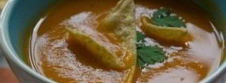 суп из сладкого картофеля. Шаг 7