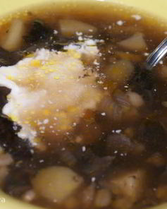 Суп из сухих грибов