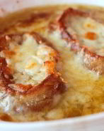 Суп луковый с белым вином