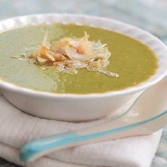 Рецепт чечевичного супа-пюре со шпинатом