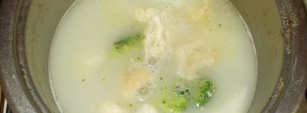 детский куриный суп-пюре для 10 месяцев. Шаг 5