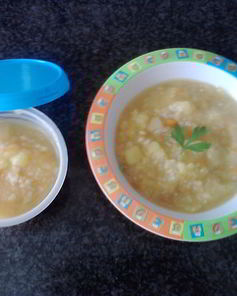 Детский суп-пюре с мясом