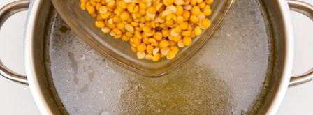 гороховый суп-пюре с копчеными ребрышками. Шаг 8