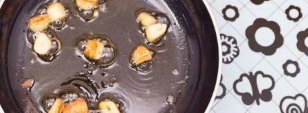 картофельный суп-пюре с чесноком и сливками. Шаг 6