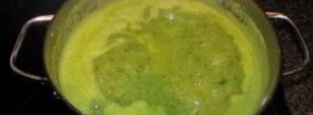 летний суп-пюре из картофеля и цукини. Шаг 4