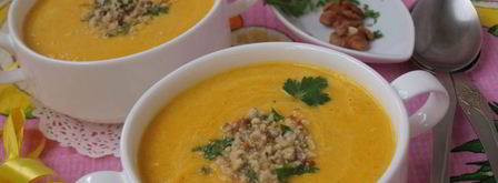 морковно-ананасовый суп-пюре с карри. Шаг 7