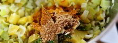 морковный суп-пюре с имбирем и карри. Шаг 3