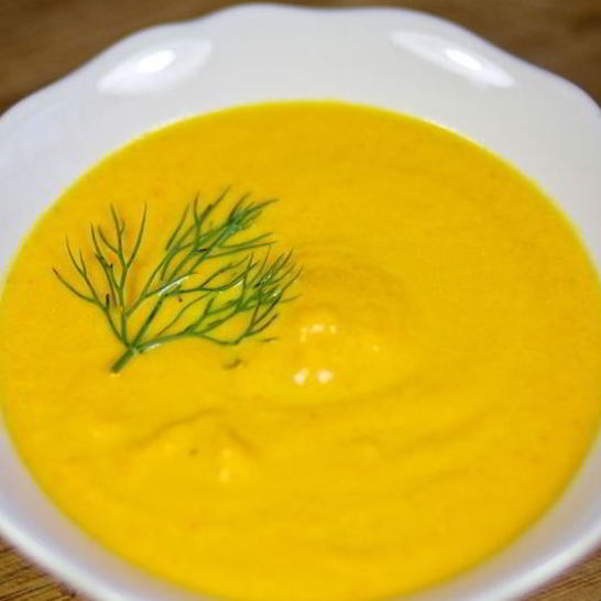Рецепт морковного супа-пюре со сливками