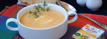 овощной суп-пюре с плавленым сыром. Шаг 5