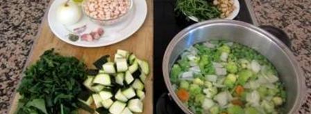 овощной суп пюре. Шаг 2