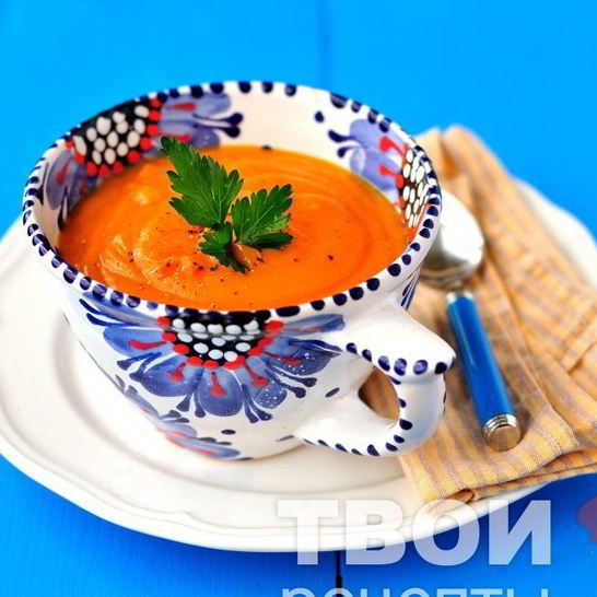 Рецепт постного морковно-картофельный суп-пюре