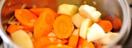 постный морковно-картофельный суп-пюре. Шаг 2