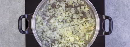 постный суп-пюре из зеленого горошка. Шаг 5