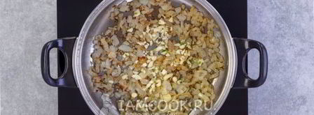 постный суп-пюре из зеленого горошка. Шаг 6