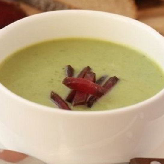 Рецепт простого горохового супа-пюре со сливками