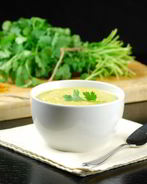 Простой суп-пюре из цветной капусты