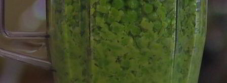 семга с супом-пюре из зеленого горошка. Шаг 10