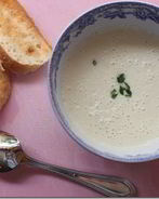 Суп-пюре чесночный