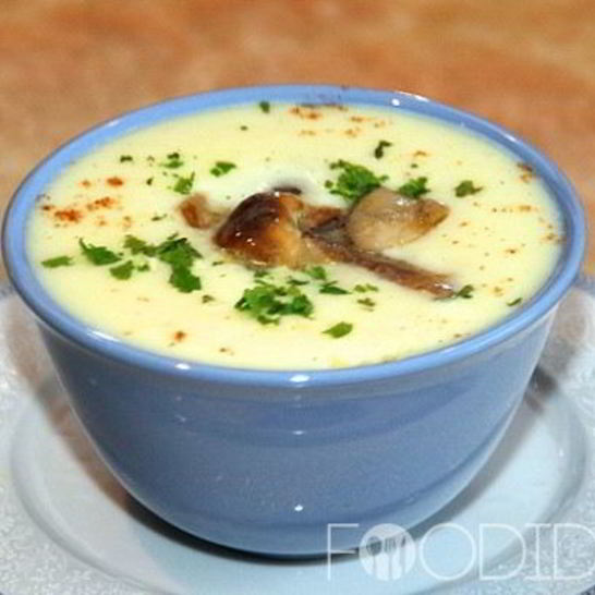 Рецепт супа-пюре из белых грибов