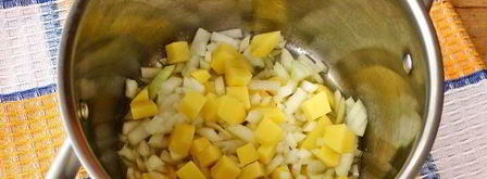 суп-пюре из брокколи и цветной капусты. Шаг 5