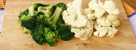 суп-пюре из брокколи и цветной капусты. Шаг 6