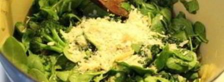 суп-пюре из брокколи со шпинатом. Шаг 3