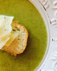 Суп-пюре из брокколи