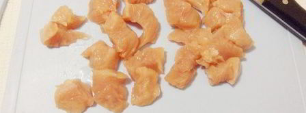 суп-пюре из фасоли с индейкой и чесночными гренками. Шаг 2