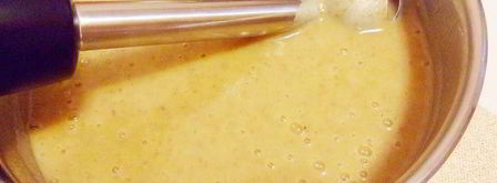 суп-пюре из фасоли с индейкой и чесночными гренками. Шаг 12