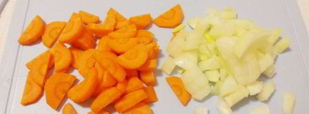 суп-пюре из фасоли с индейкой и чесночными гренками. Шаг 6