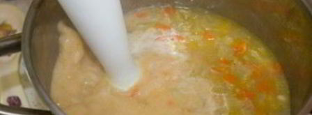 суп-пюре из фасоли. Шаг 6