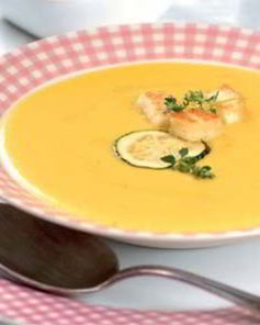 Суп-пюре из кабачков