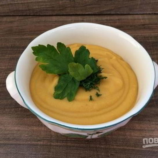 Рецепт супа-пюре из красной чечевицы