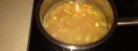 суп-пюре из красной чечевицы. Шаг 5