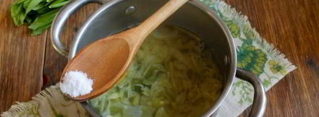 суп-пюре из сельдерея с капустой. Шаг 6