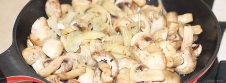 суп пюре из шампиньонов со сливками. Шаг 8