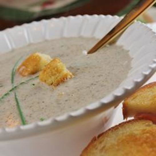 Рецепт супа пюре из шампиньонов