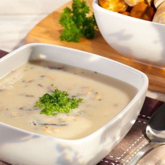 Рецепт супа-пюре из свежих грибов