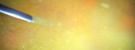 суп-пюре из цветной капусты со сливками и сыром. Шаг 4