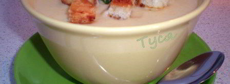 суп-пюре из цветной капусты со сливками и сыром. Шаг 7