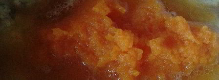 суп-пюре из тыквы с фрикадельками. Шаг 6