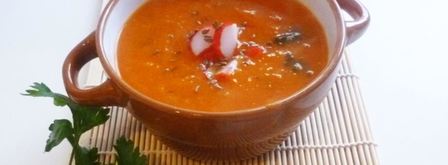 суп-пюре из тыквы со шпинатом. Шаг 2