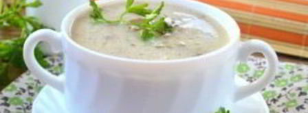 суп-пюре из вешенок. Шаг 10