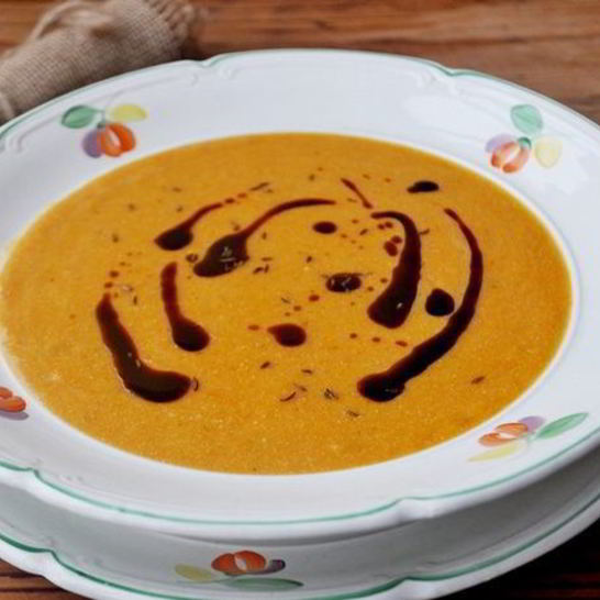 Рецепт супа-пюре из запеченной тыквы