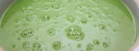 суп-пюре из зеленого горошка. Шаг 6