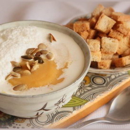 Рецепт супа-пюре капучино