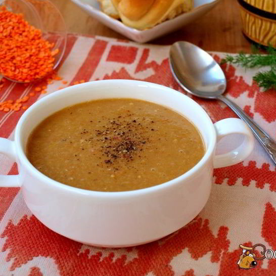 Рецепт супа-пюре с баклажанами и чечевицей